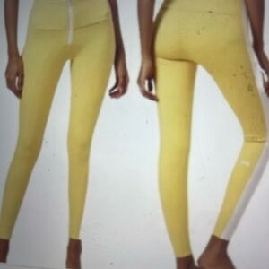 Solid and Striped leggings